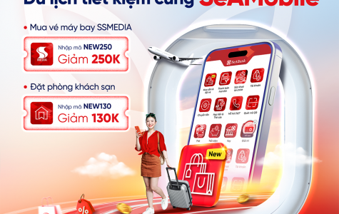 SIÊU ƯU ĐÃI MUA VÉ MÁY BAY, ĐẶT PHÒNG KHÁCH SẠN SSMEDIA TRẾN SEAMOBILE